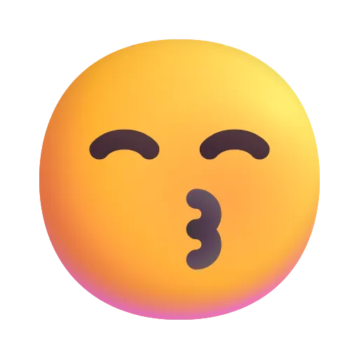 😙 Эмодзи «Fluent Emoji» для Telegram