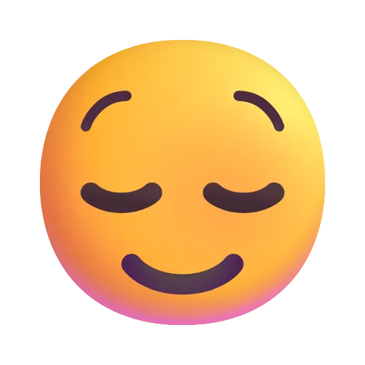 😌 Эмодзи «Fluent Emoji» для Telegram