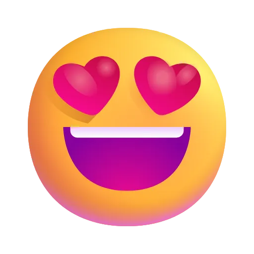 😍 Эмодзи «Fluent Emoji» для Telegram