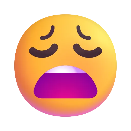 😩 Эмодзи «Fluent Emoji» для Telegram