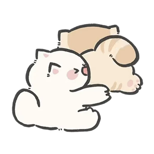 😊 Стикер «cute cat babies» для Telegram