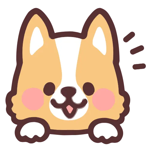 🐶 Эмодзи «Corgi Emoji» для Telegram
