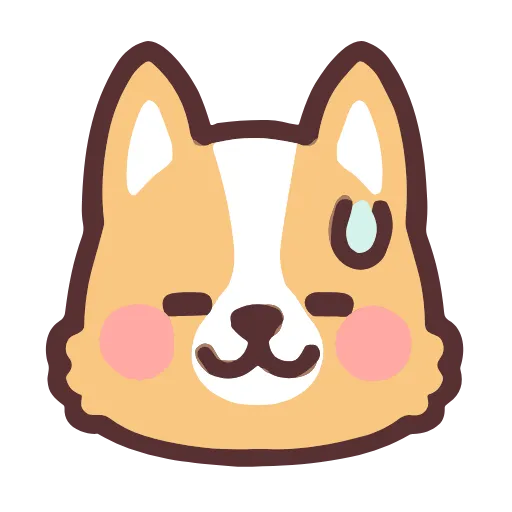 😅 Эмодзи «Corgi Emoji» для Telegram