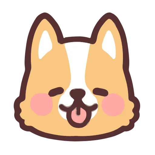 😝 Эмодзи «Corgi Emoji» для Telegram