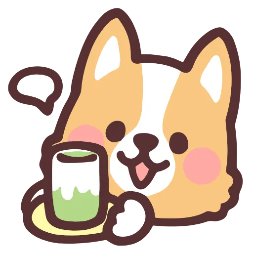 ☕️ Эмодзи «Corgi Emoji» для Telegram