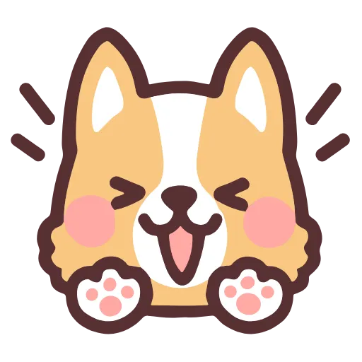 😆 Эмодзи «Corgi Emoji» для Telegram