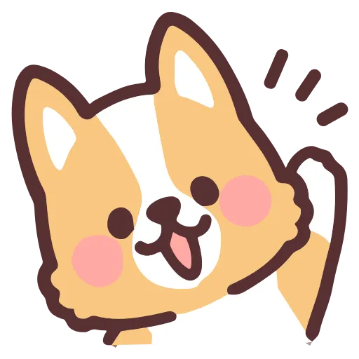 👋 Эмодзи «Corgi Emoji» для Telegram