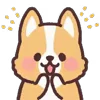 👏 Эмодзи «☺ Corgi emoji - собачки корги» для Telegram