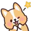 😋 Эмодзи «☺ Corgi emoji - собачки корги» для Telegram