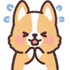 🥺 Эмодзи «☺ Corgi emoji - собачки корги» для Telegram