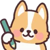 ✏ Эмодзи «☺ Corgi emoji - собачки корги» для Telegram