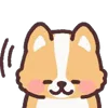 😌 Эмодзи «☺ Corgi emoji - собачки корги» для Telegram