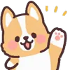 👋 Эмодзи «☺ Corgi emoji - собачки корги» для Telegram