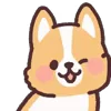 💖 Эмодзи «☺ Corgi emoji - собачки корги» для Telegram