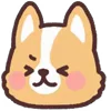 😆 Эмодзи «☺ Corgi emoji - собачки корги» для Telegram