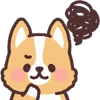 🤨 Эмодзи «☺ Corgi emoji - собачки корги» для Telegram