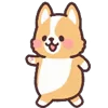 🚶‍♂️ Эмодзи «☺ Corgi emoji - собачки корги» для Telegram