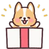 🎁 Эмодзи «☺ Corgi emoji - собачки корги» для Telegram