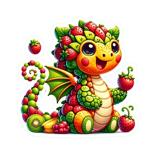 😃 Стикер «fluffy fire wings» для Telegram