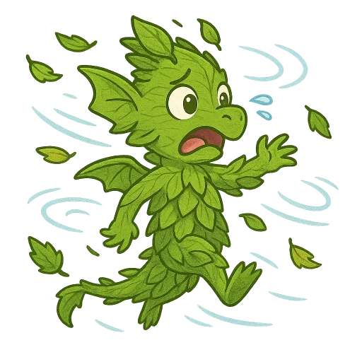🍃 Стикер «fluffy fire wings» для Telegram