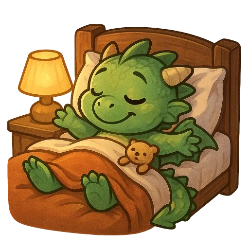 😴 Стикер «fluffy fire wings» для Telegram