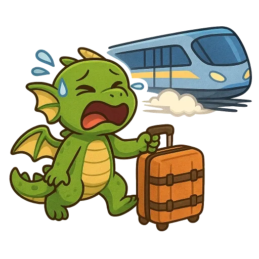 🚉 Стикер «fluffy fire wings» для Telegram
