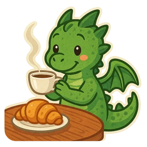 ☕ Стикер «fluffy fire wings» для Telegram