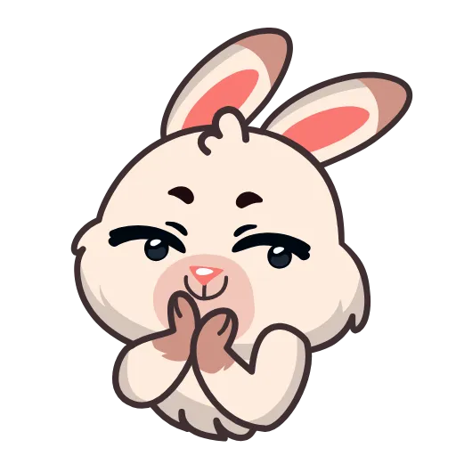 Стикерпак Fluffy для Telegram — скачать