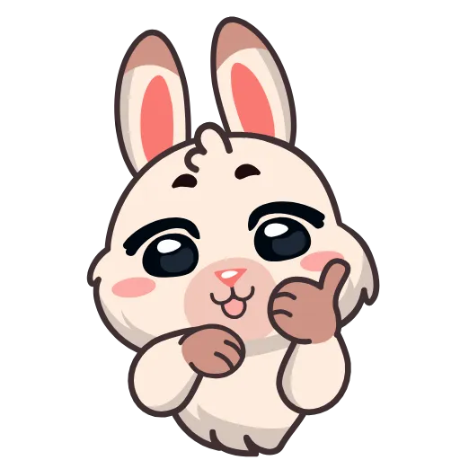 👍 Стикер «Fluffy» для Telegram