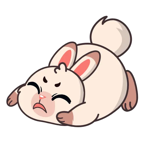 😩 Стикер «Fluffy» для Telegram