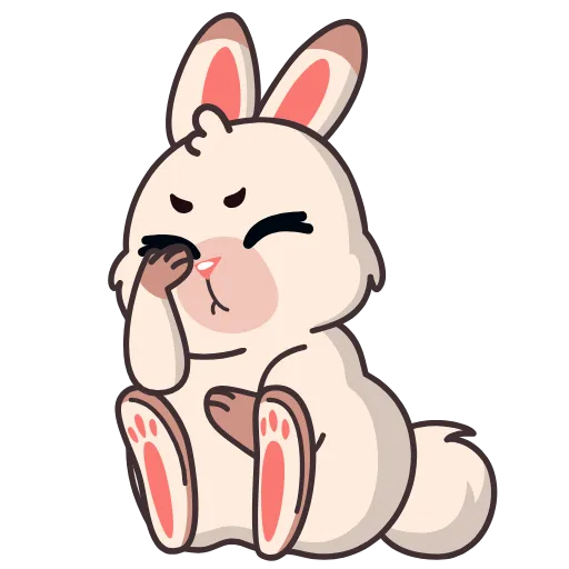 🤦‍♀ Стикер «Fluffy» для Telegram