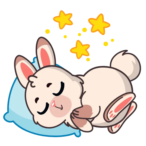 💤 Стикер «Fluffy» для Telegram