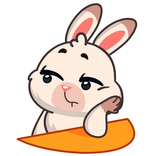 😕 Стикер «Fluffy» для Telegram