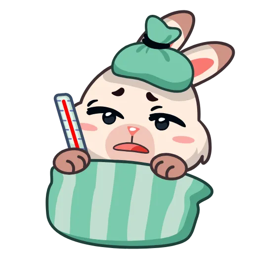 🤒 Стикер «Fluffy» для Telegram