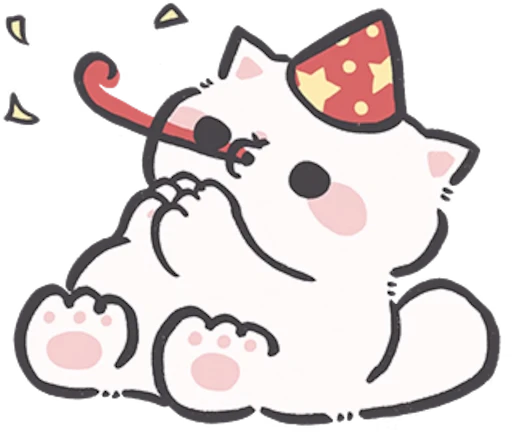 🥳 Стикер «fluffystar fluffy» для Telegram