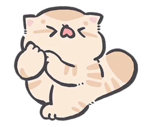 😖 Стикер «fluffystar fluffy» для Telegram