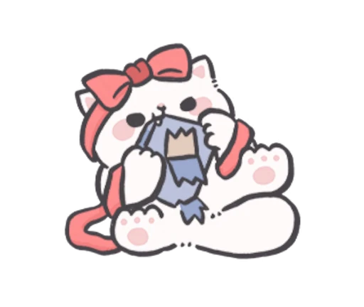 😋 Стикер «fluffystar fluffy» для Telegram