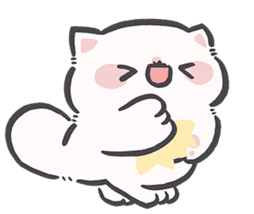 😆 Стикер «fluffystar fluffy» для Telegram