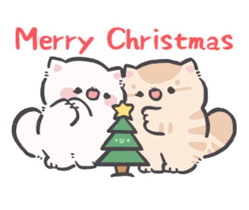 🎄 Стикер «fluffystar fluffy» для Telegram