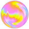 🟣 Эмодзи «Fluorescent» для Telegram