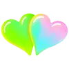 💕 Эмодзи «Fluorescent» для Telegram