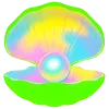 ⚪️ Эмодзи «Fluorescent» для Telegram