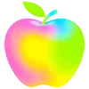 🍏 Эмодзи «Fluorescent» для Telegram
