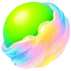 🟢 Эмодзи «Fluorescent» для Telegram