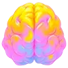 🧠 Эмодзи «Fluorescent» для Telegram