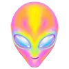 👽 Эмодзи «Fluorescent» для Telegram