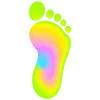 🦶 Эмодзи «Fluorescent» для Telegram