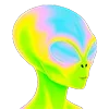 👽 Эмодзи «Fluorescent» для Telegram