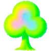 🌳 Эмодзи «Fluorescent» для Telegram