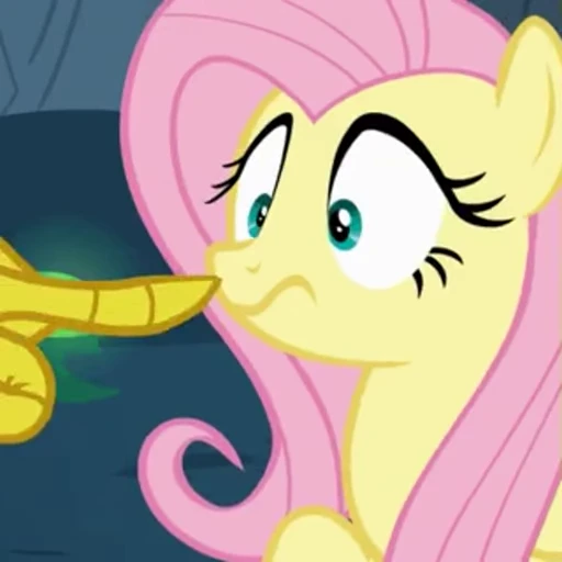 👉 Стикер «Fluttershy» для Telegram